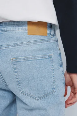 Jeans slim délavé clair