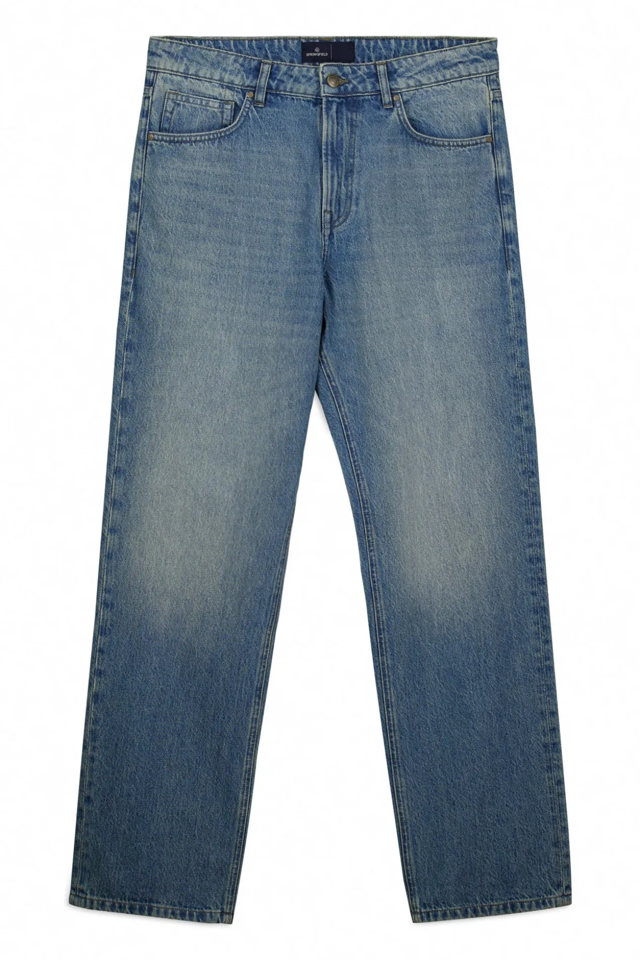 Jeans surteint coupe droite