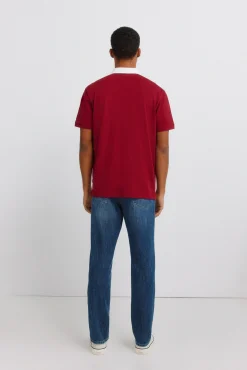 Jeans ultra-léger délavé foncé slim fit