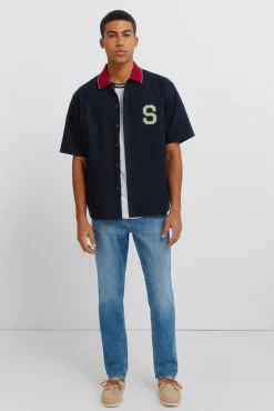 Jeans ultra-légers délavés moyens coupe slim