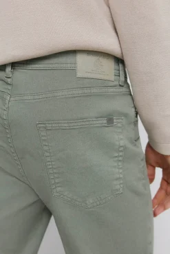 Pantalon 5 poches délavé coupe slim