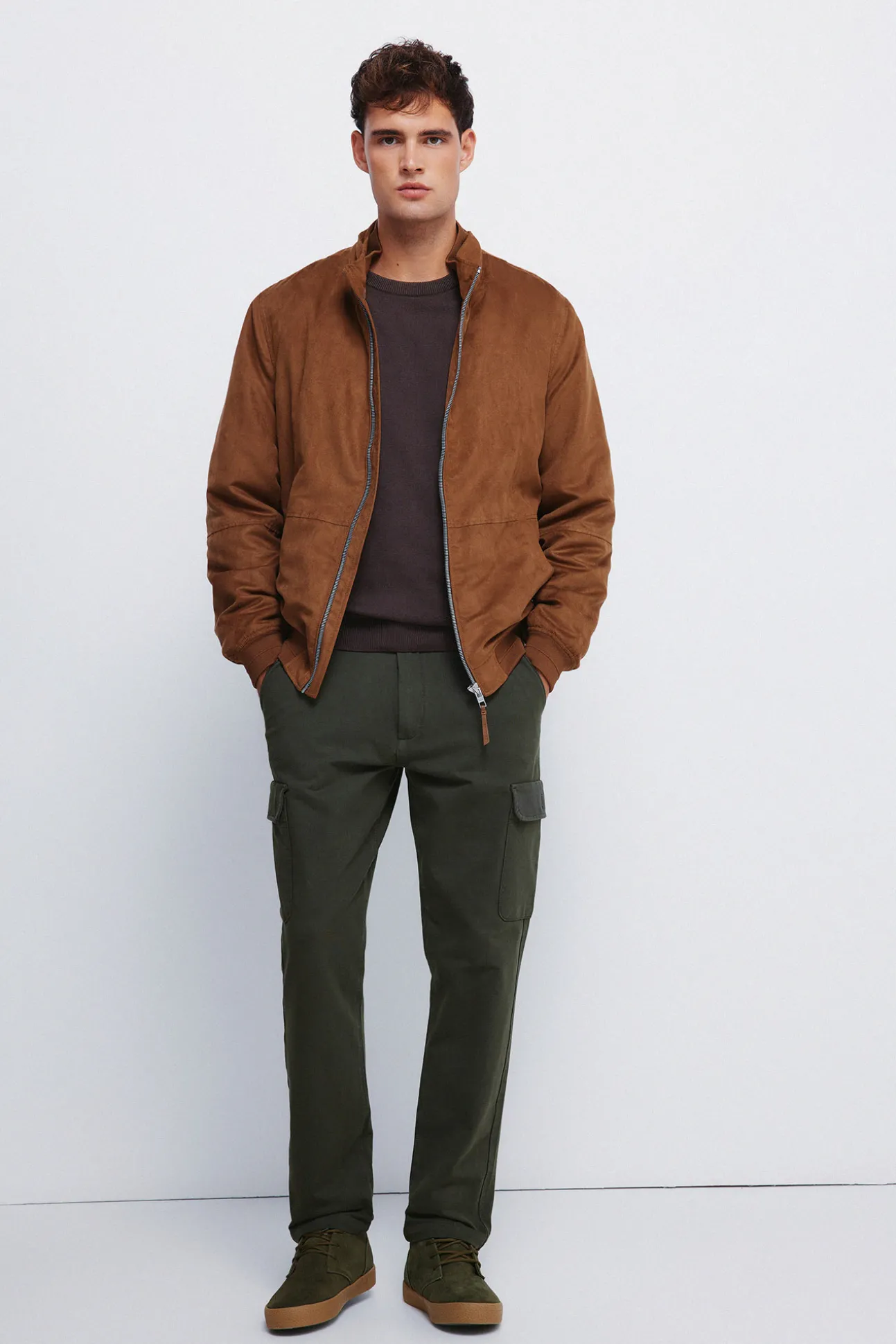 Pantalon cargo coupe confortable