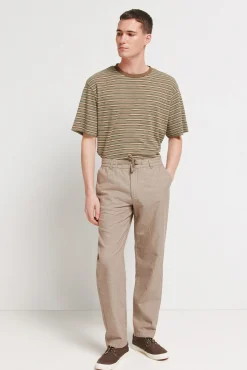 Pantalon chino comfort fit en lin