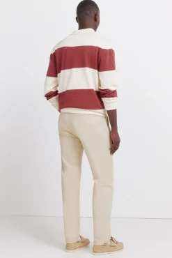 Pantalon chino confortable coupe slim