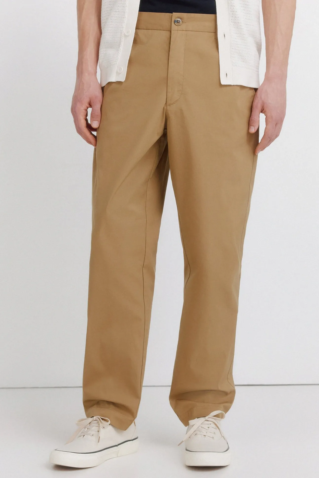 Pantalon chino léger relaxed fit