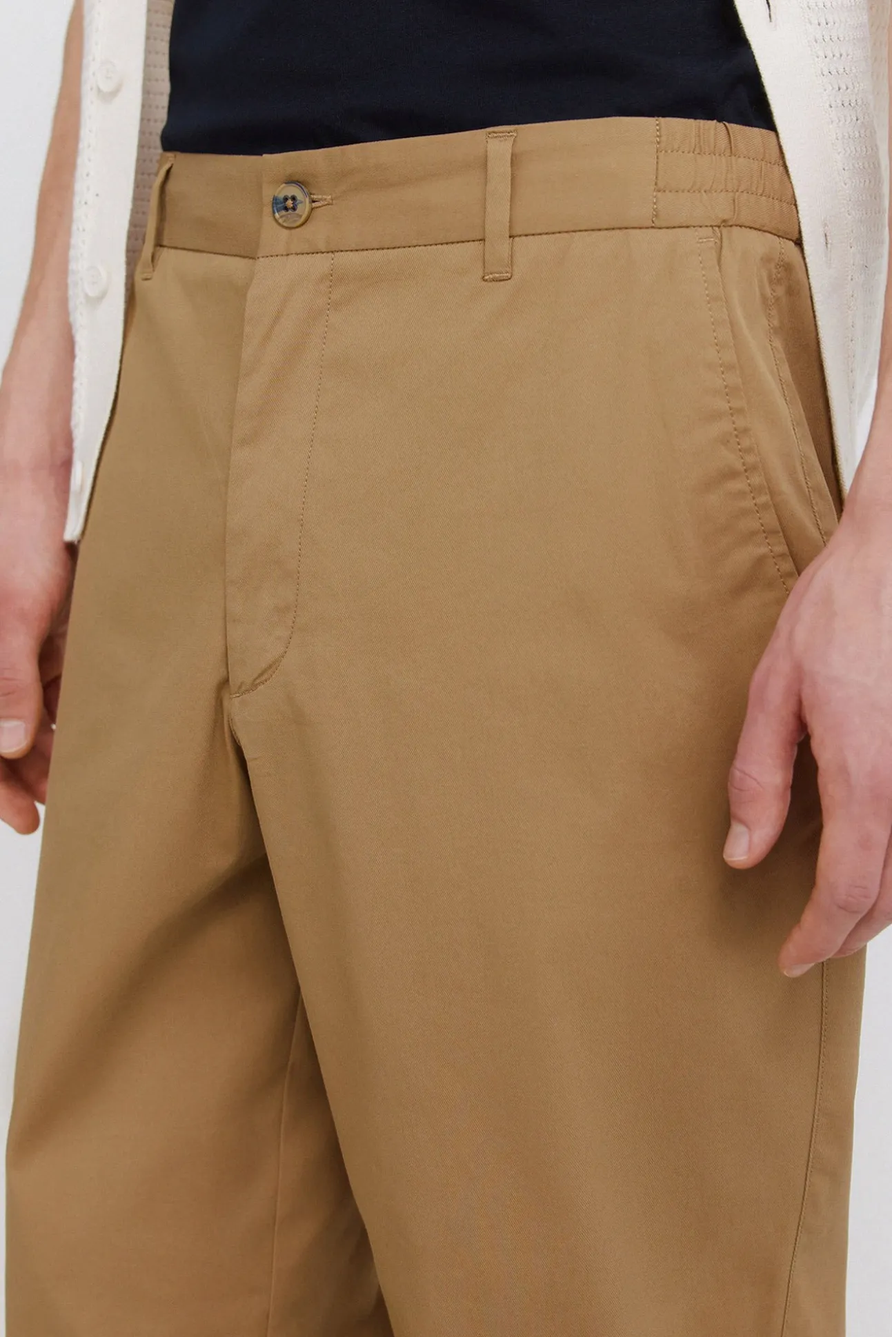 Pantalon chino léger relaxed fit