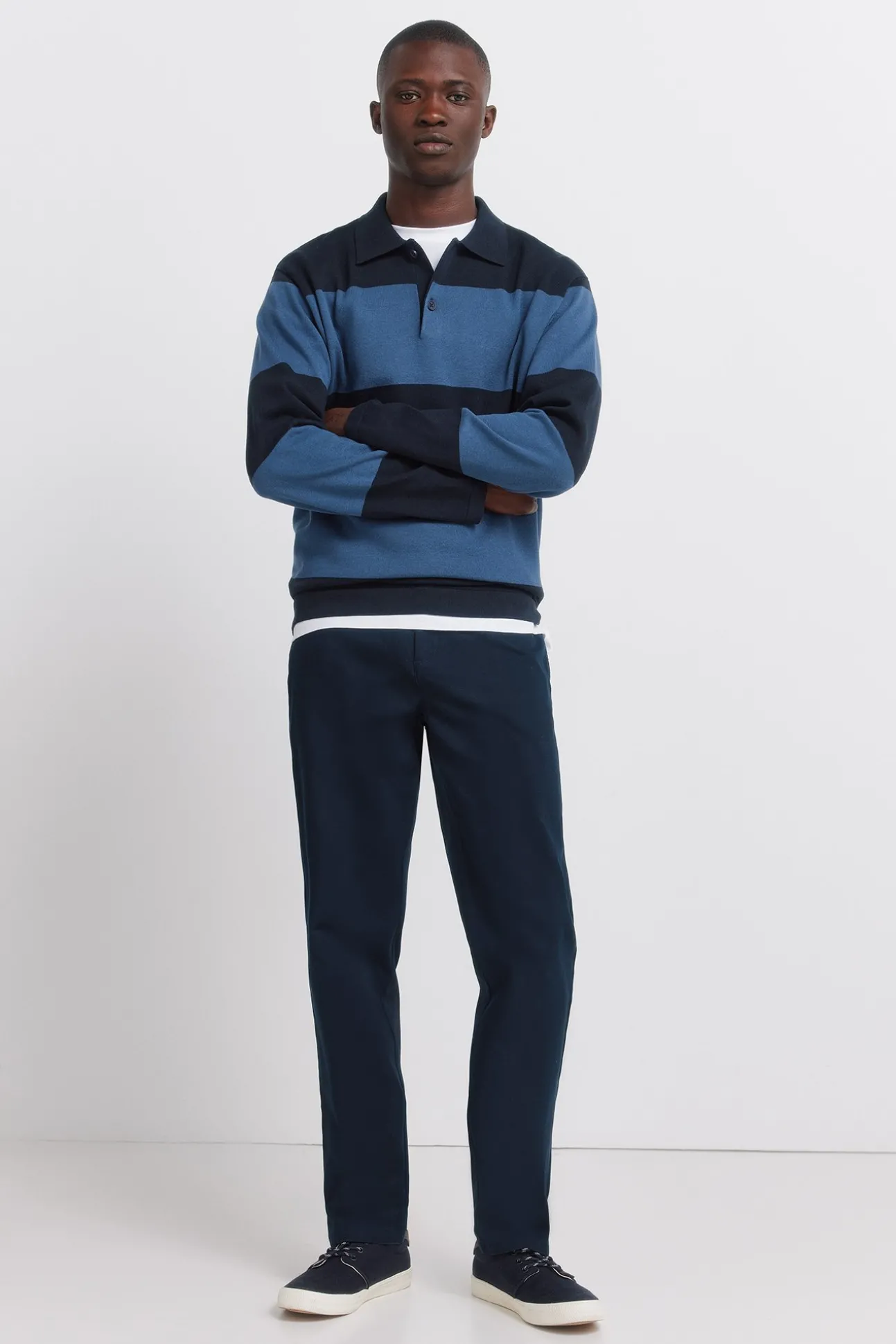 Pantalon chino regular fit