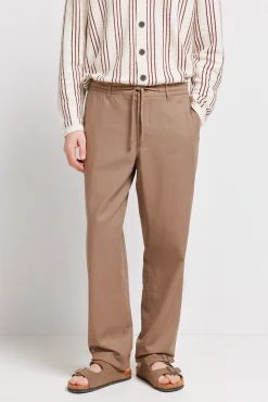 Pantalon dobby coupe droite