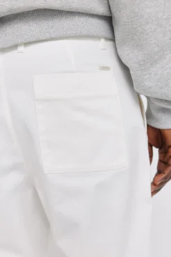 Pantalon droit à coupe décontractée