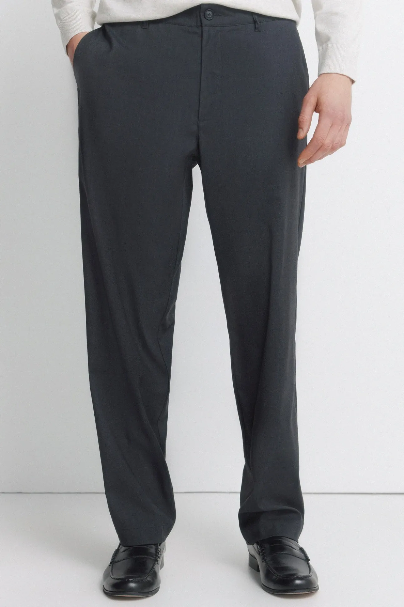 Pantalon droit ample