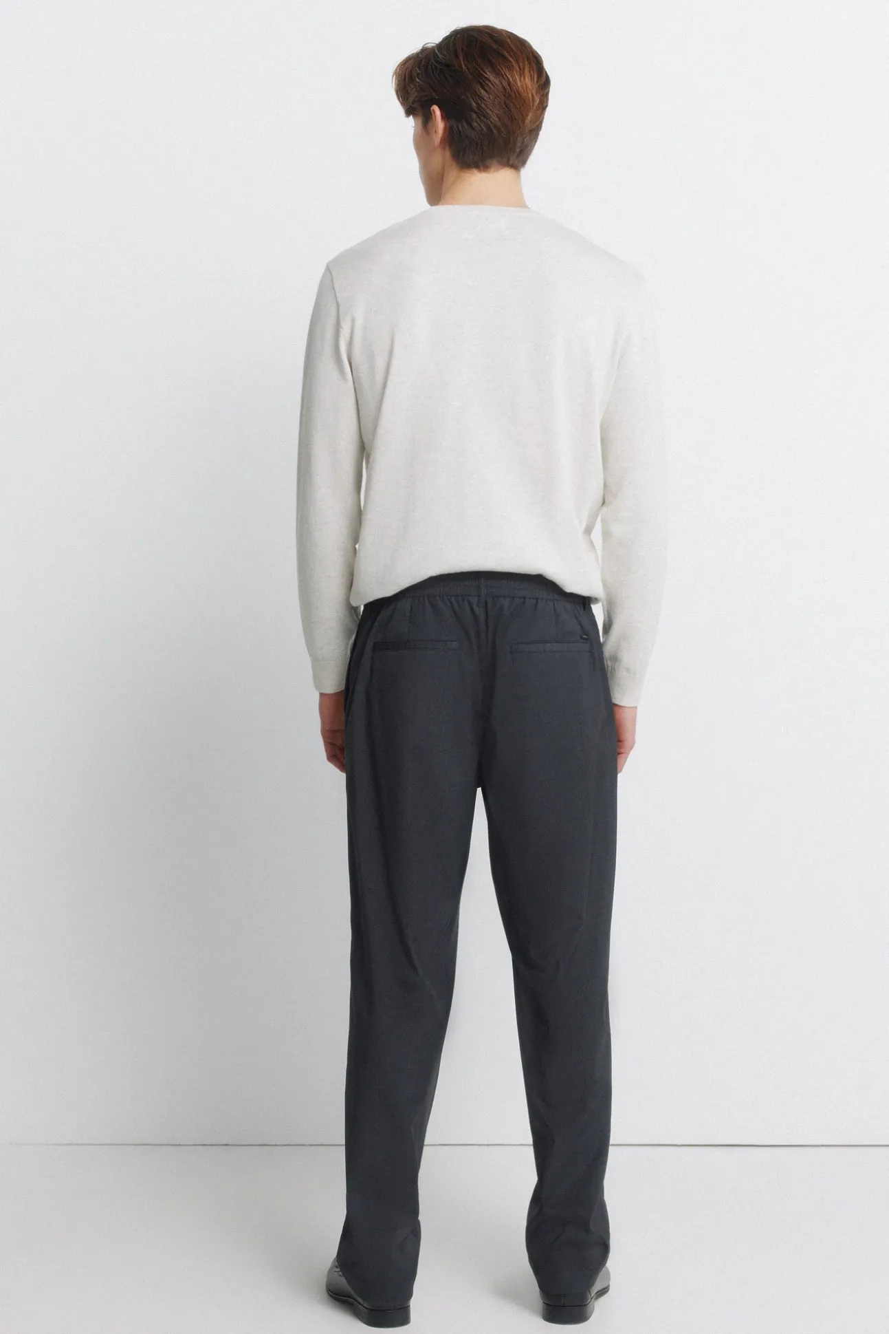 Pantalon droit ample