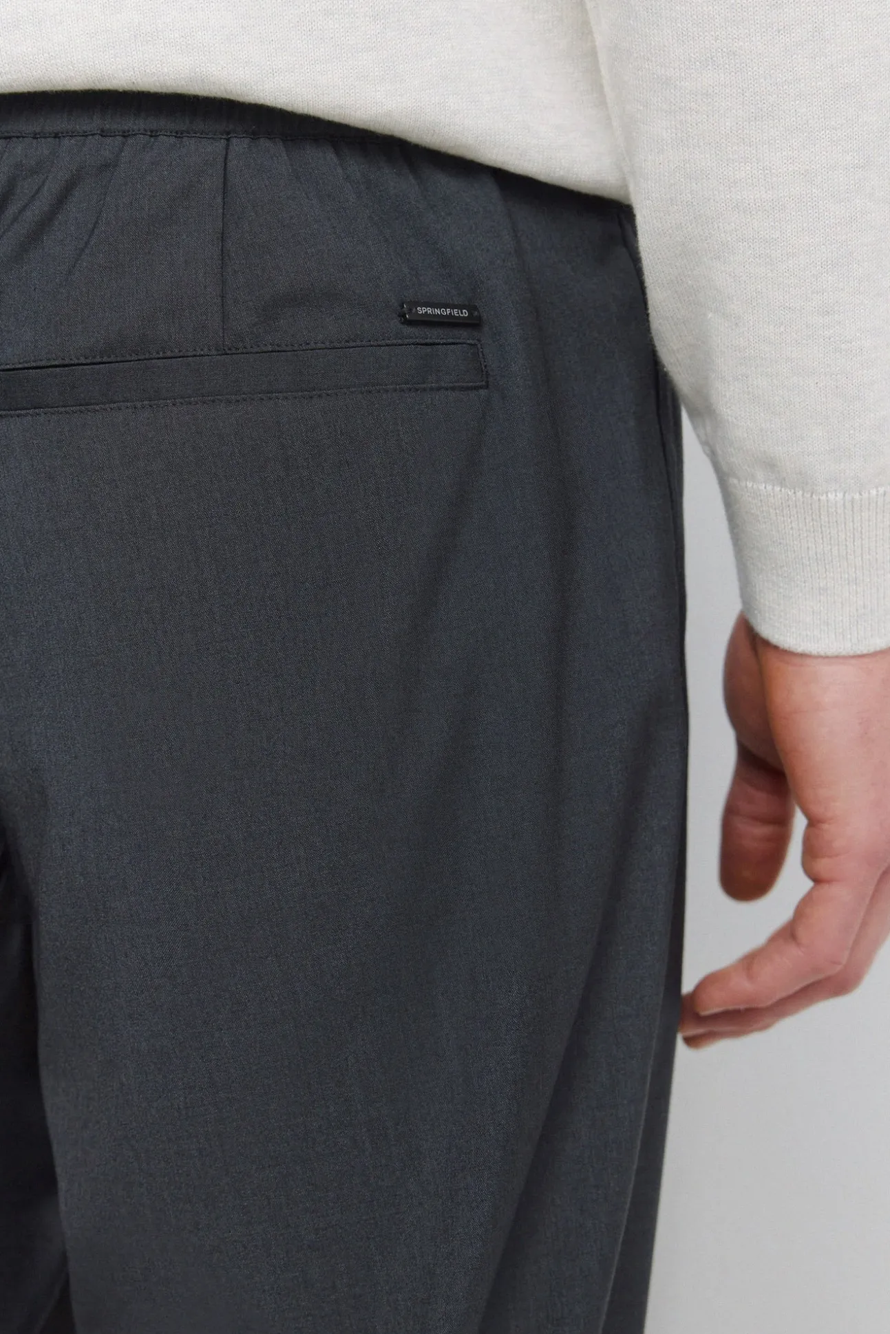 Pantalon droit ample