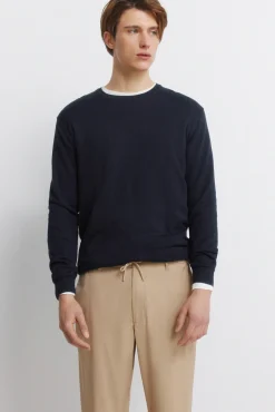 Pantalon droit ample