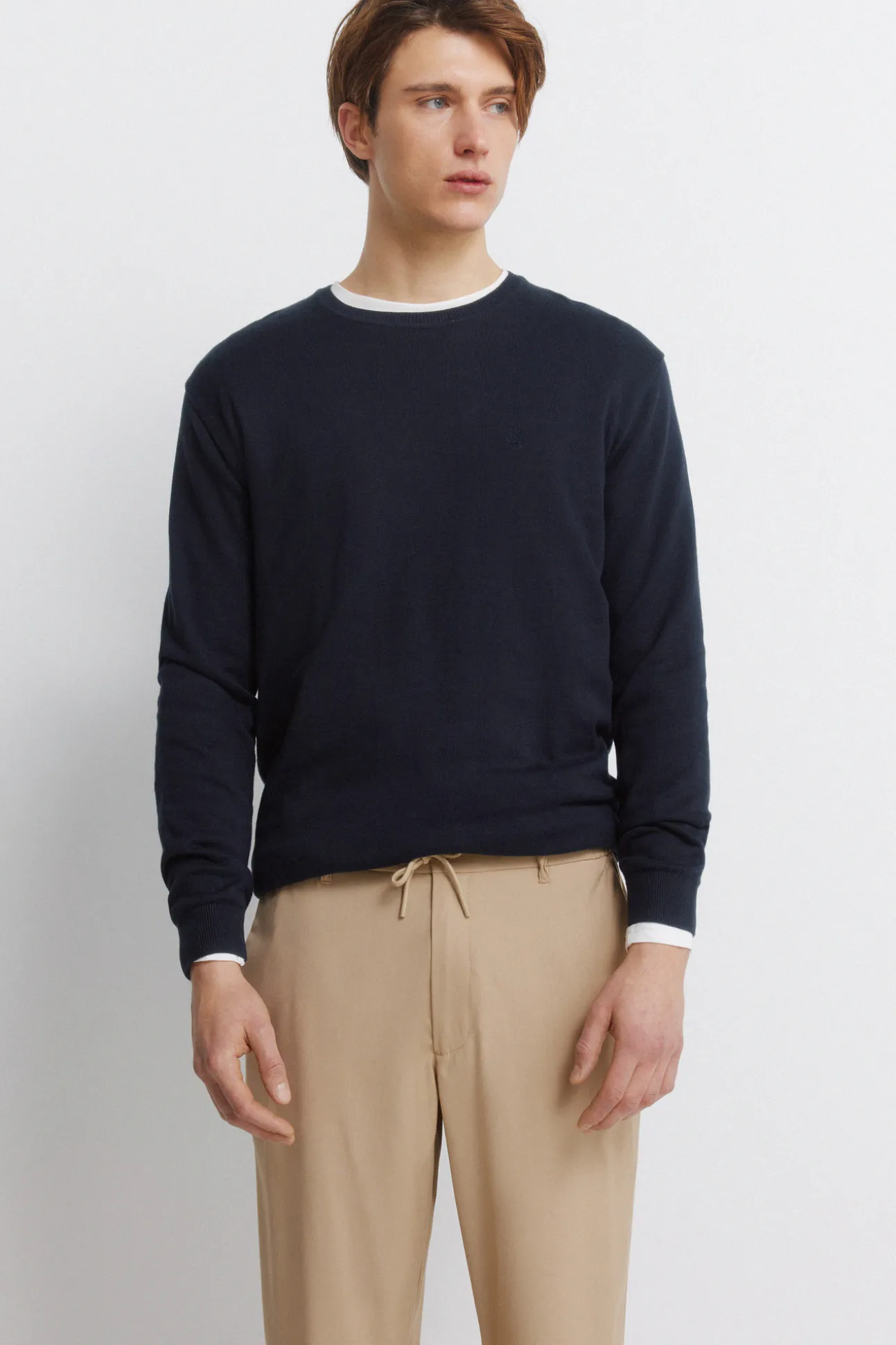 Pantalon droit ample