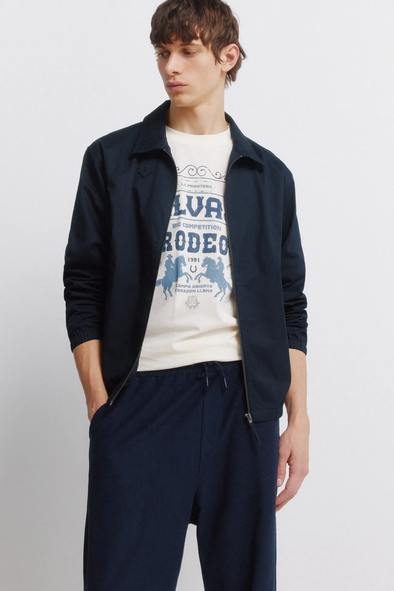 Pantalon jogger droit