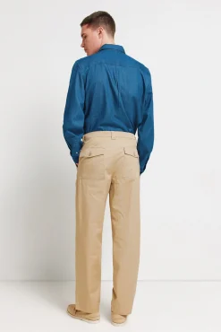 Pantalon léger coupe droite