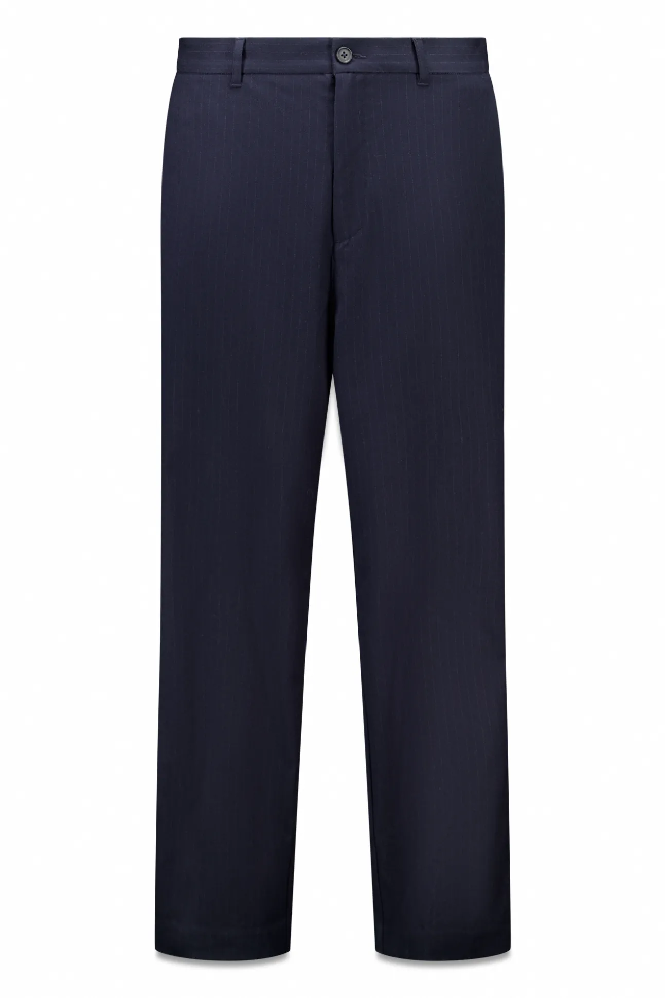 Pantalon rayures coupe droite