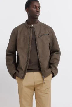 pantalon slim à micro-imprimé