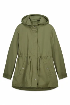 Parka &agrave; capuche d&eacute;perlante