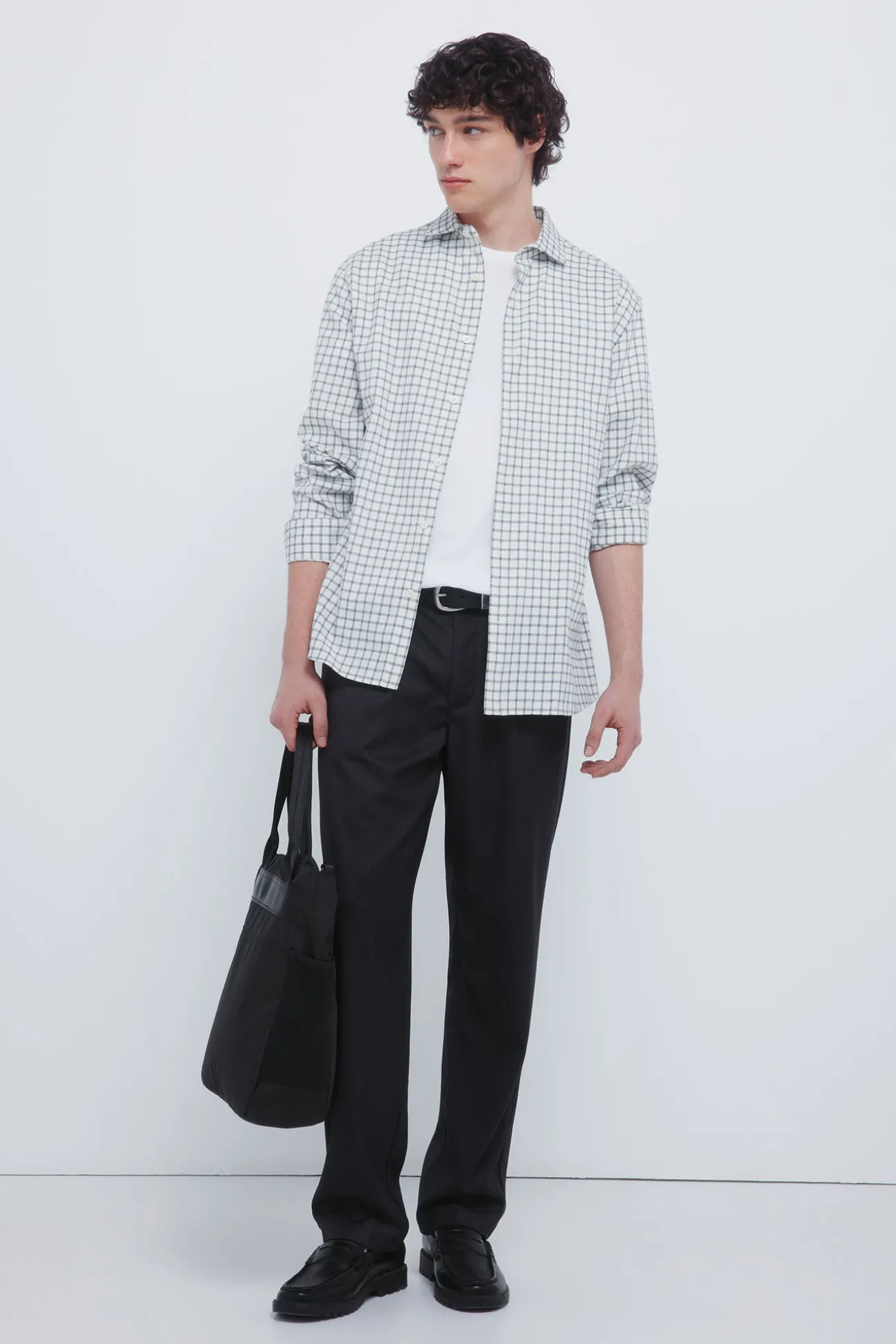 Petite chemise à carreaux