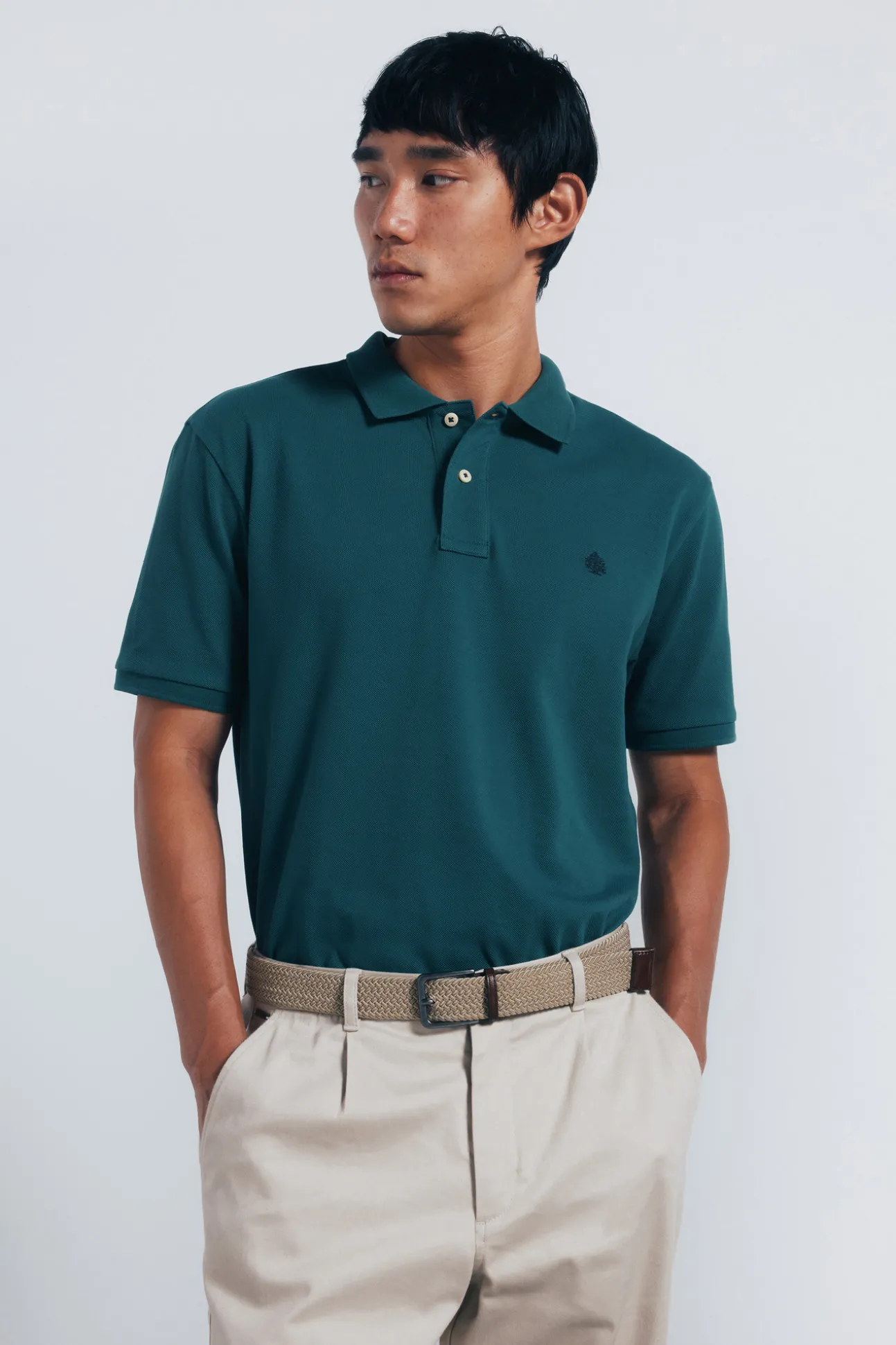 Polo piqué basique regular fit