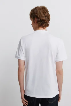 Polo piqu&eacute; col mao slim fit