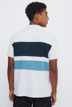 Polo piqu&eacute; color block piqu&eacute; classique