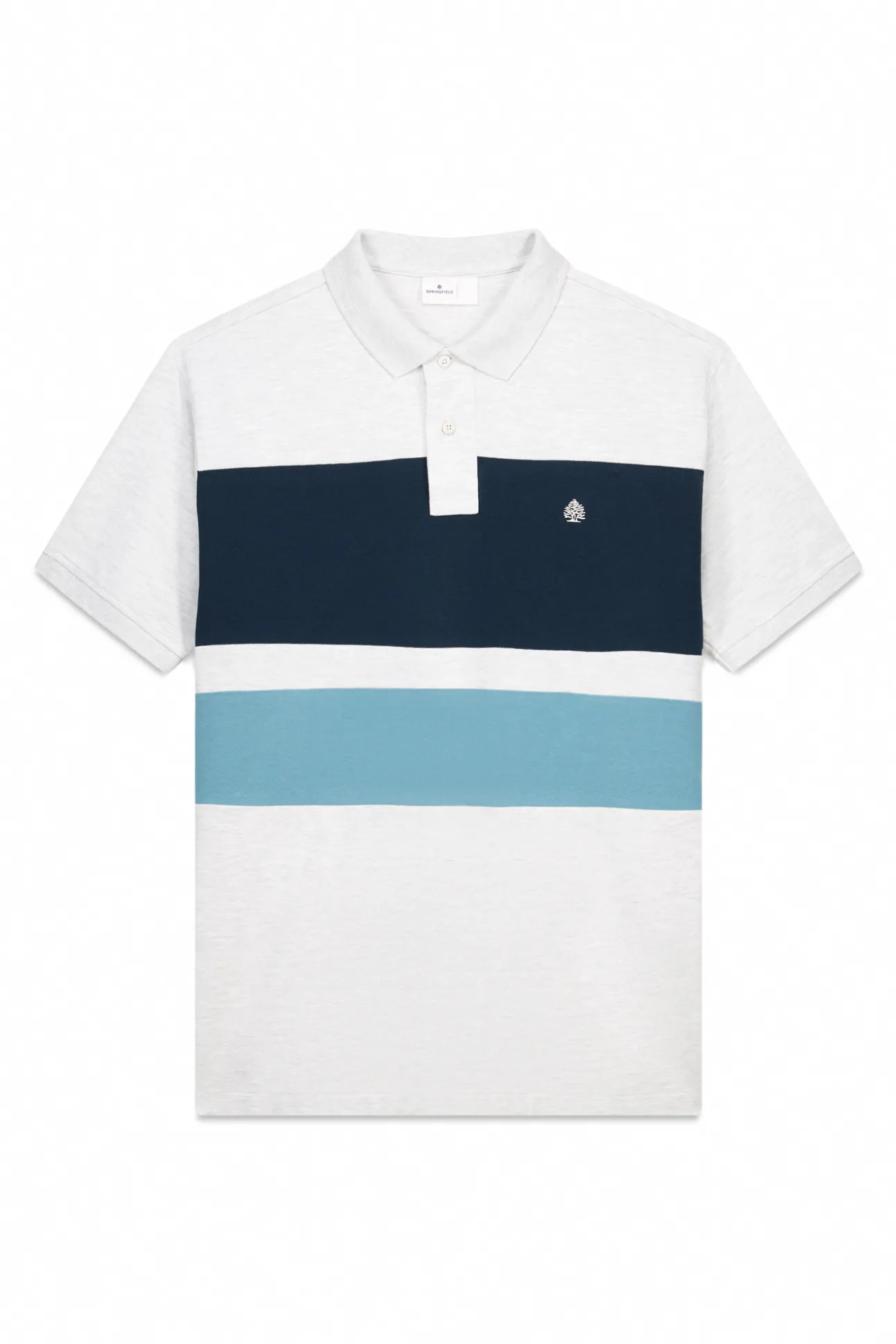 Polo piqu&eacute; color block piqu&eacute; classique