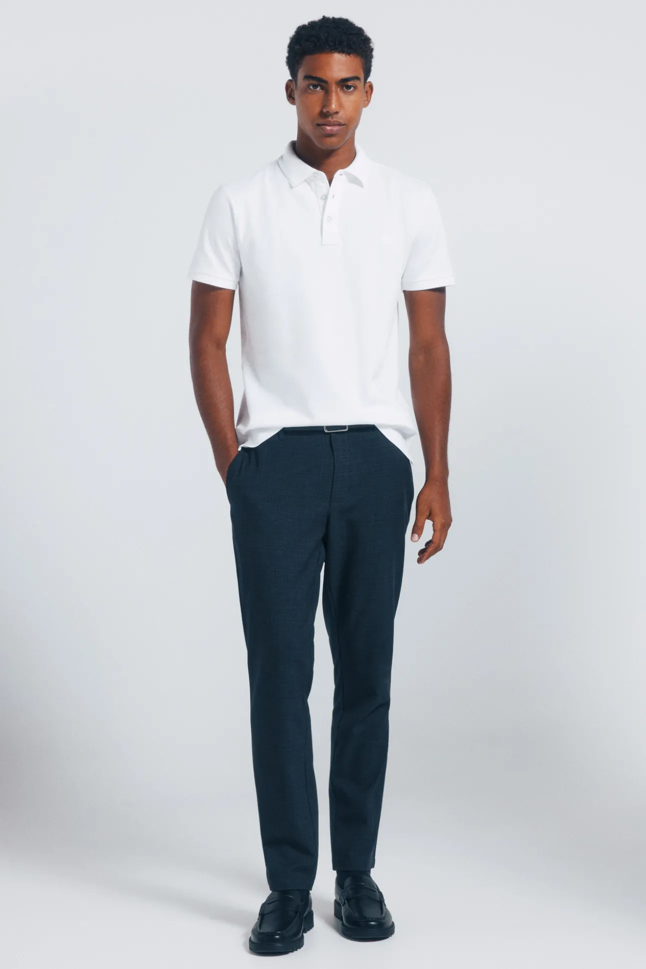 Polo piqué coupe slim