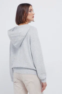 Pull à capuche « Ski »