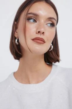 Pull &agrave; paillettes