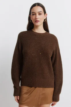 Pull à paillettes