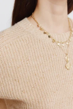 Pull &agrave; paillettes