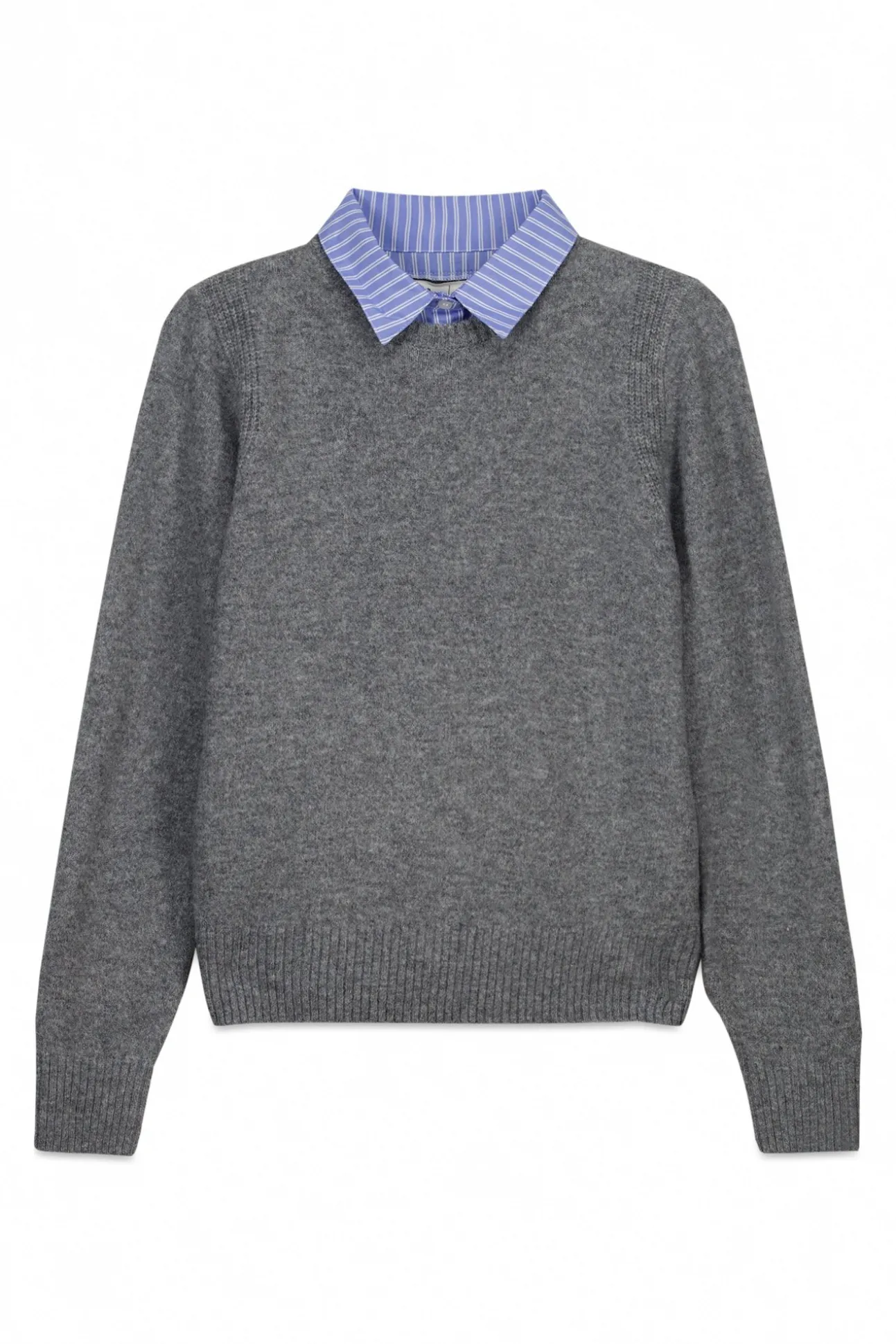 Pull col en maille