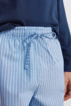 Pyjama long rayures
