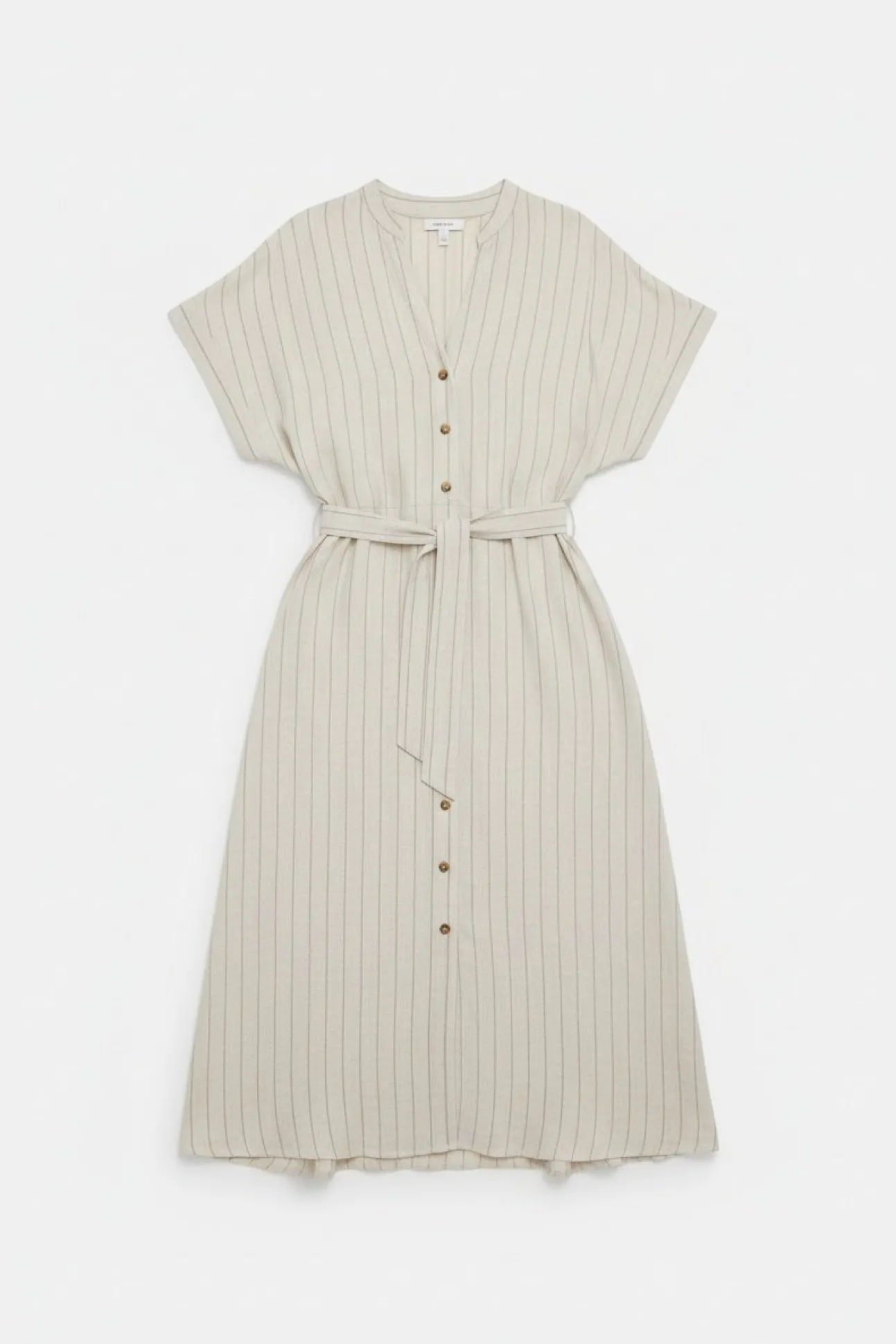 Robe chemise à rayures