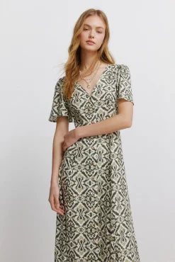 Robe chemise imprimée