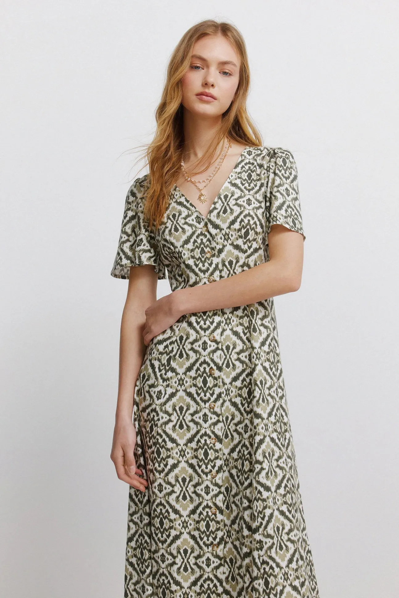 Robe chemise imprimée