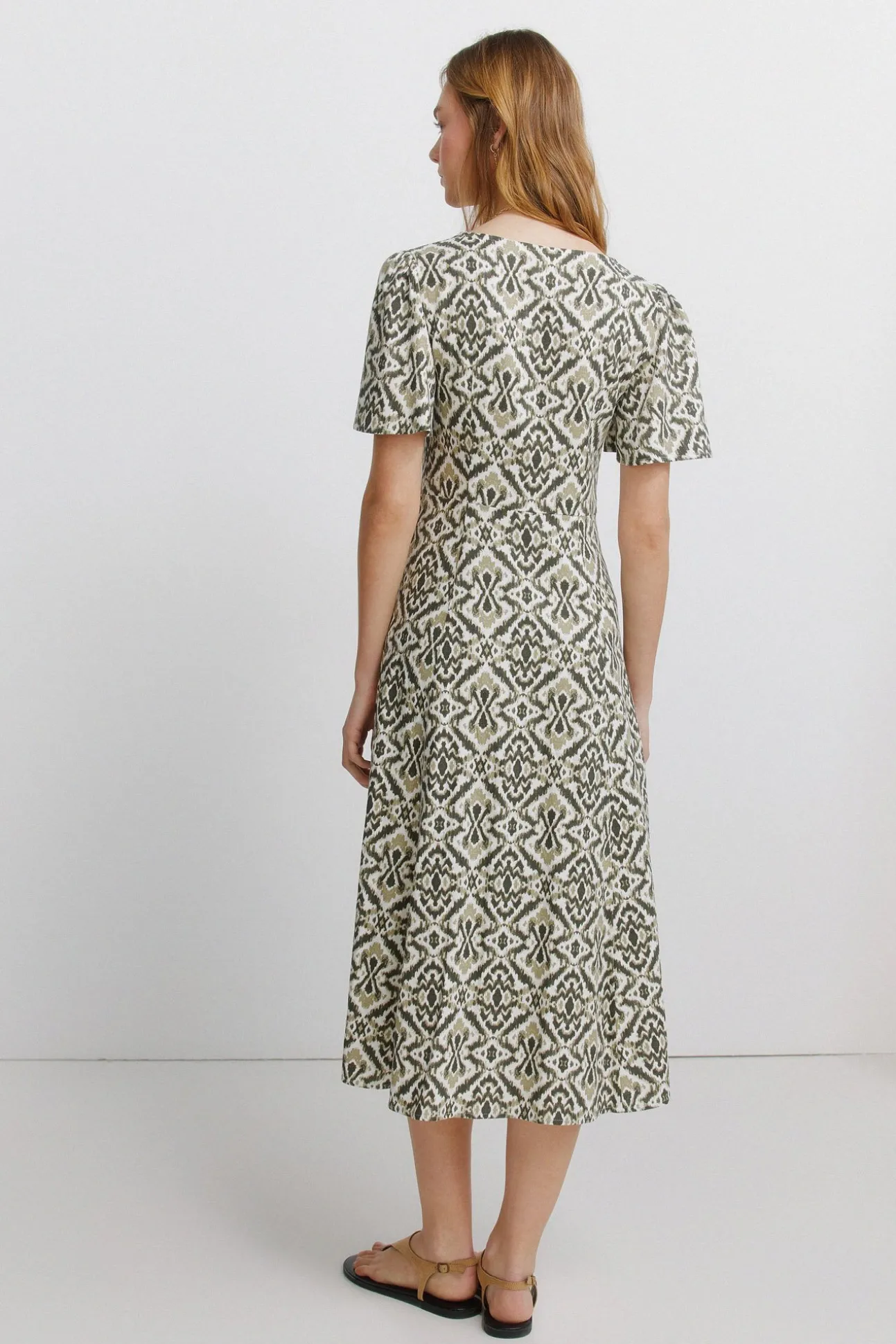 Robe chemise imprimée