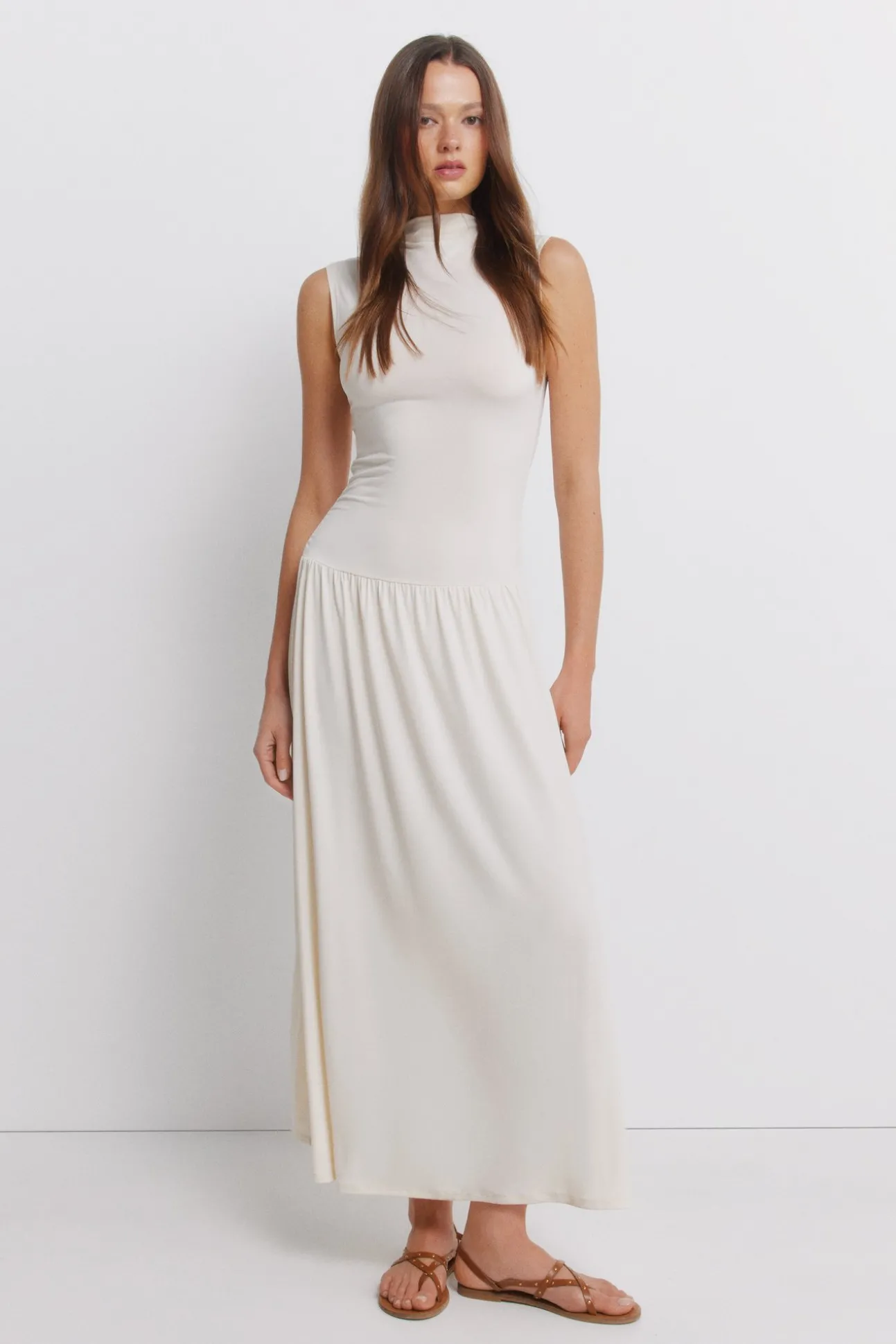 Robe froncée
