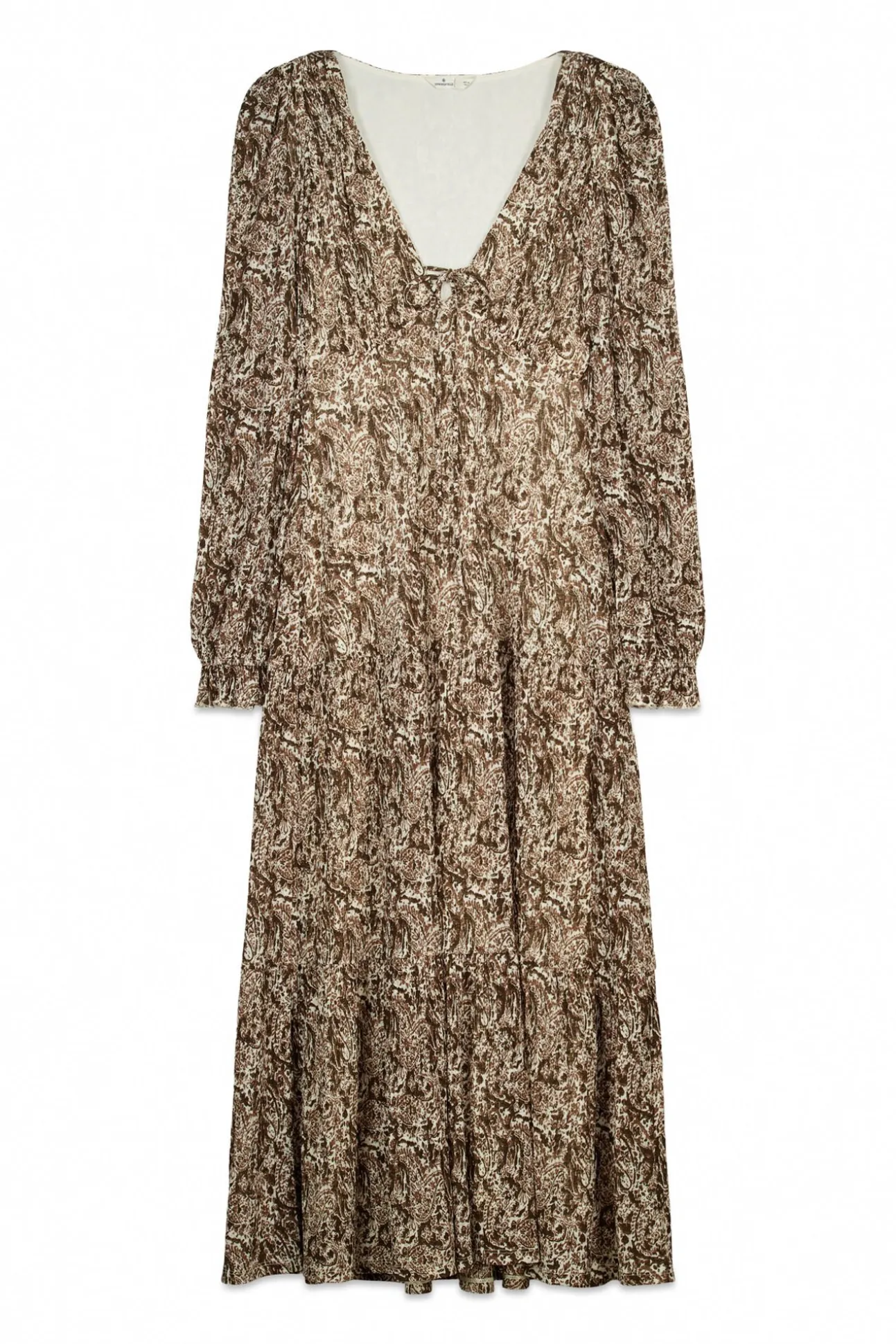 Robe midi imprimée
