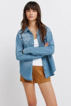 Short en daim synthétique