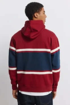 Sweat-shirt &agrave; capuche &agrave; d&eacute;coupes