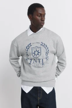 Sweat-shirt à écusson