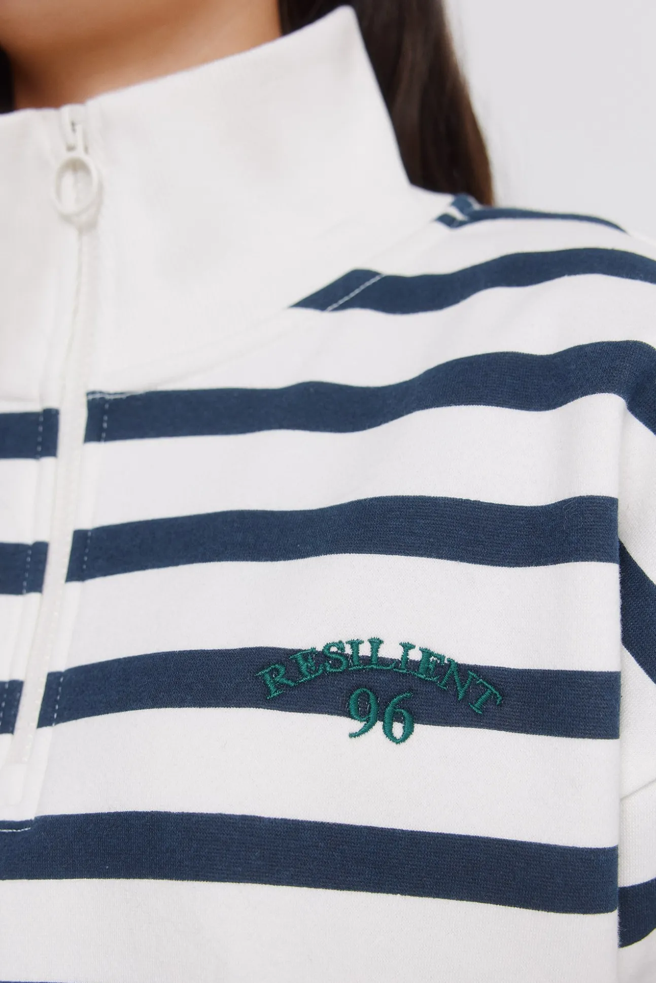 Sweat-shirt à rayures