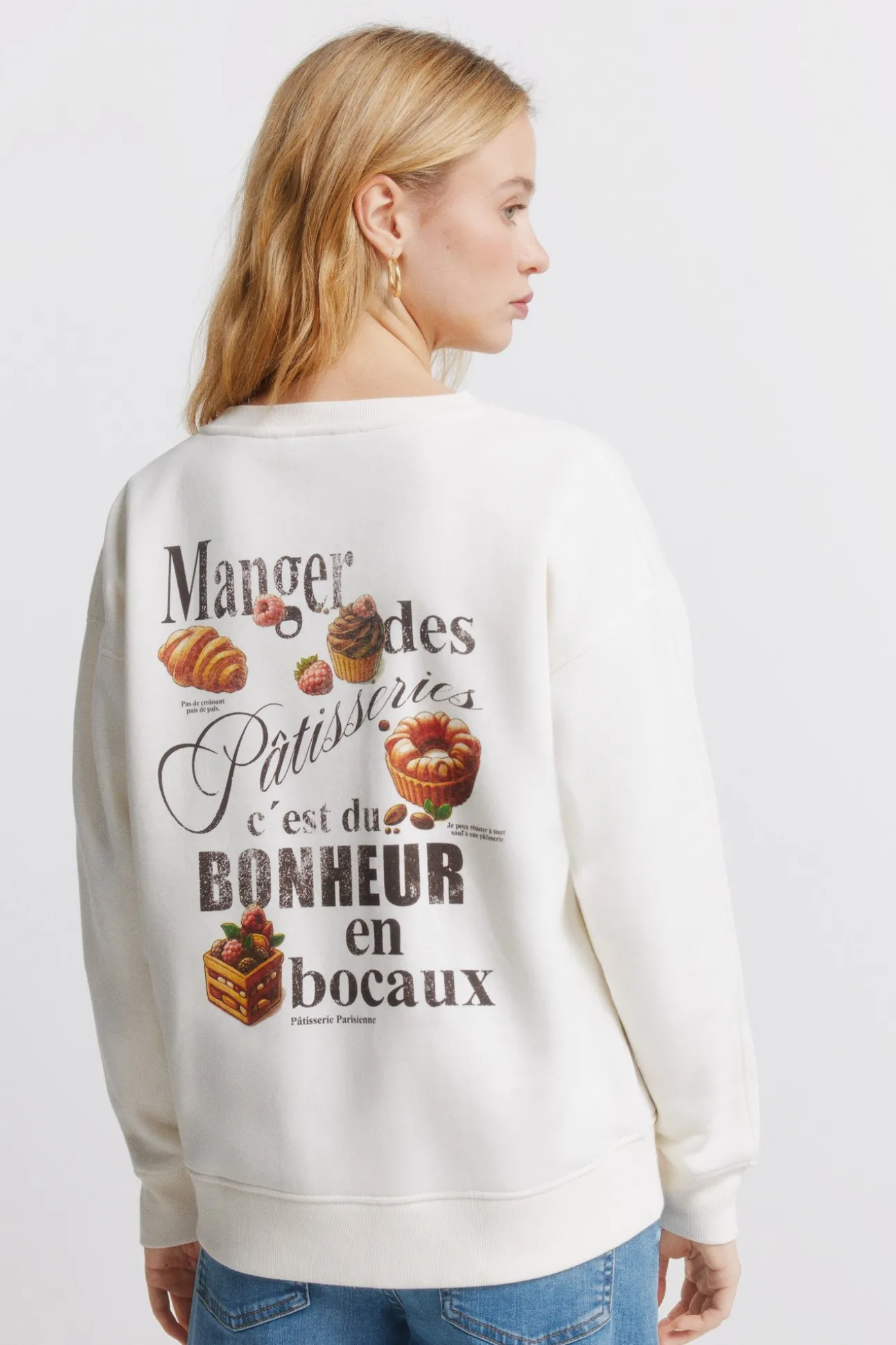 Sweat-shirt Café bohème