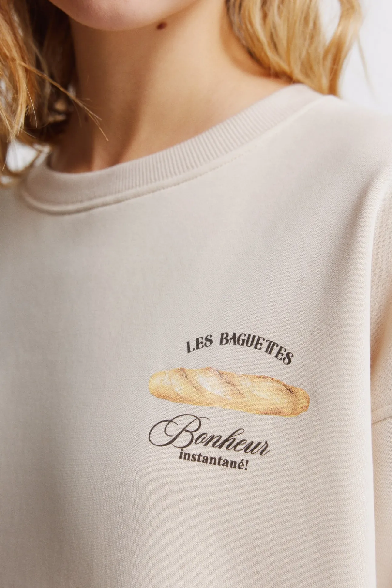 Sweat-shirt Café boheme