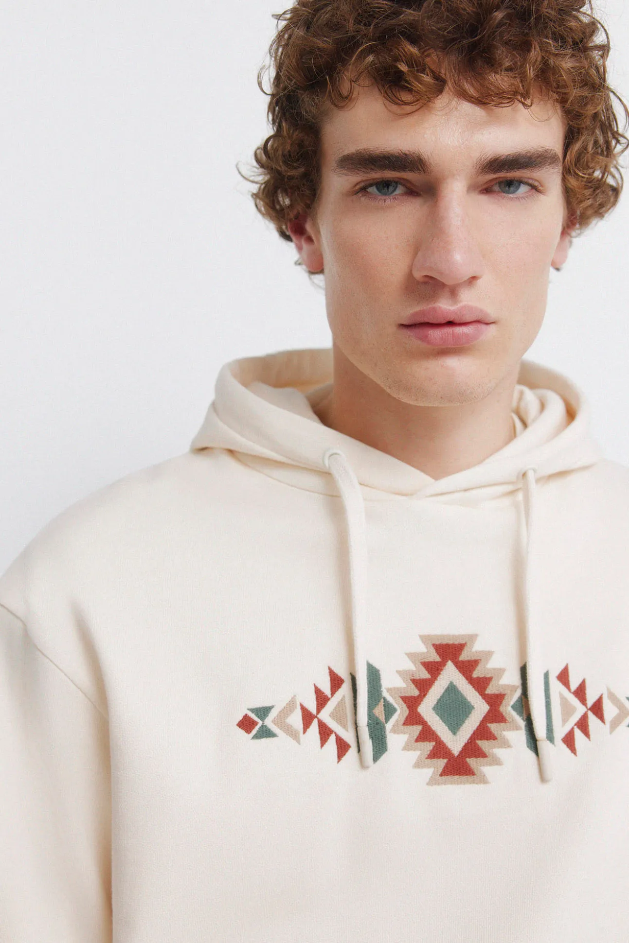 Sweat-shirt ethnique