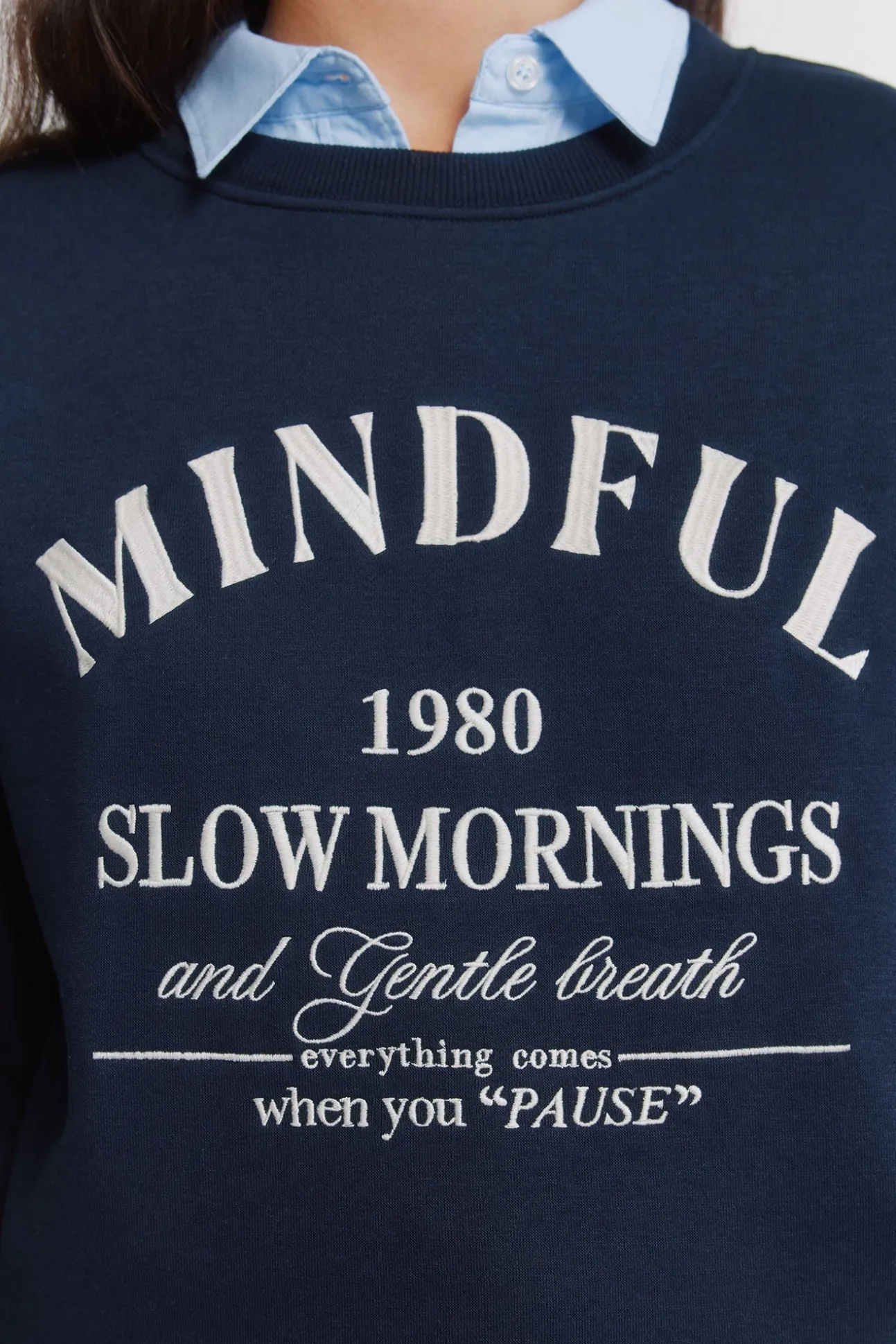 Sweat-shirt "Mindful"