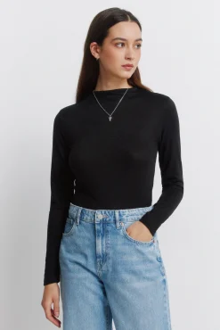 T-shirt à col Perkins